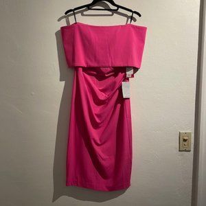 Vince Camuto Off-The-Shoulder Sheath Cocktail Dress